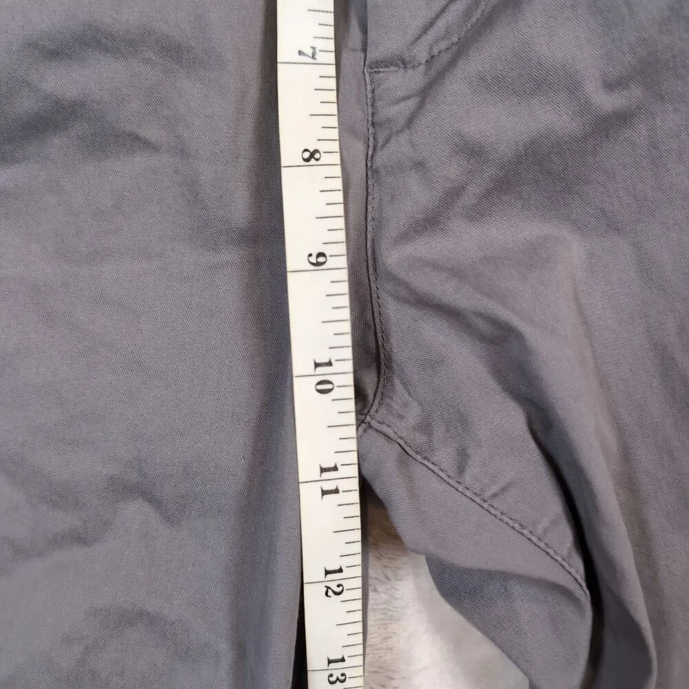 Birddogs Golf Pants Mens 32x34 (32x32) Gray Lined Chino Stretch Tech Performance
